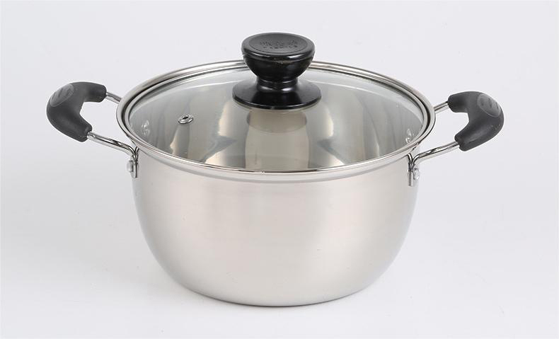 Matching stainless steel hot pot for SZY‑420 commercial grill hotpot gas stove