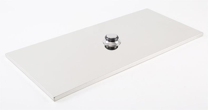 SZY‑720 SZY‑720 stove stainless steel cover plate with metal knob spare part