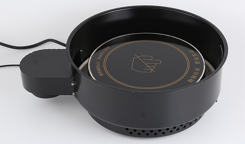 JHD-420C commercial dual-use electric stove microcrystalline glass heating surface, high temperature resistant ceramic plate for hot pot and grill