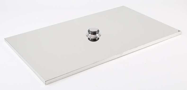SZY‑710 electric ceramic grill hotpot table stainless steel cover lid with heat resistant knob