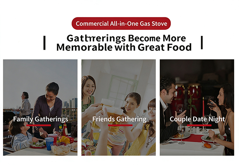 Szy‑650 gas hotpot grill stove usage scenarios family gathering friend party date night