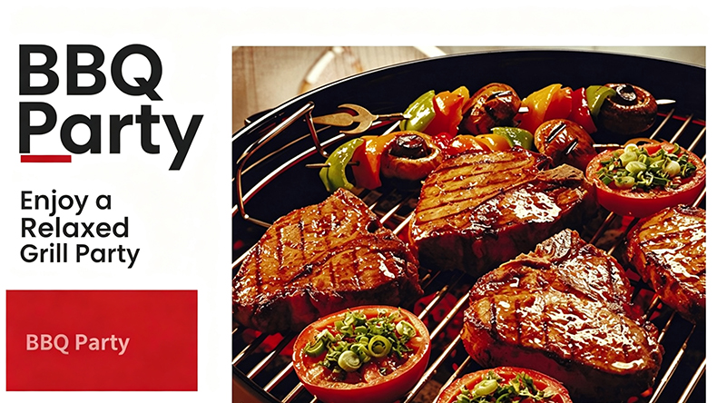 JHD‑710 commercial 2‑in‑1 hot pot bbq stove grilled steak vegetable barbecue food display for bbq party restaurant promotion