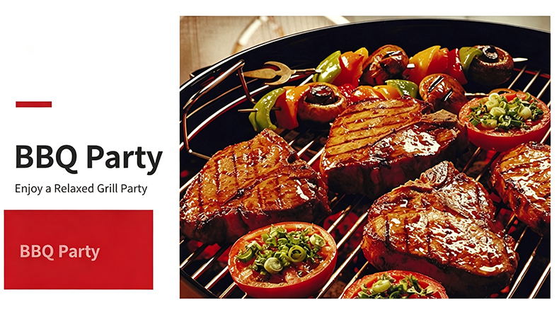 Szy‑630 commercial gas hot pot grill, delicious grilled steak food for bbq party restaurant barbecue cooking