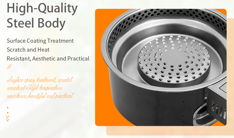 SZY-420C high-quality steel body gas grill with surface coating treatment, scratch and heat resistant, aesthetic and practical for commercial catering