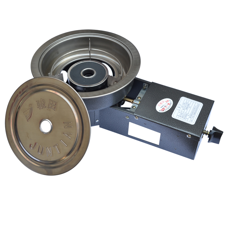 SZY‑360E korean gas hot pot burner disassembled inner structure view