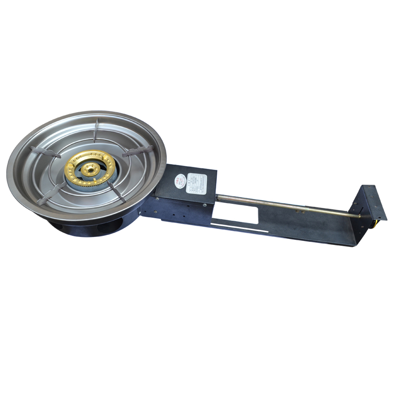 SZY‑360E adjustable mounting bracket korean gas hot pot stove for restaurant table