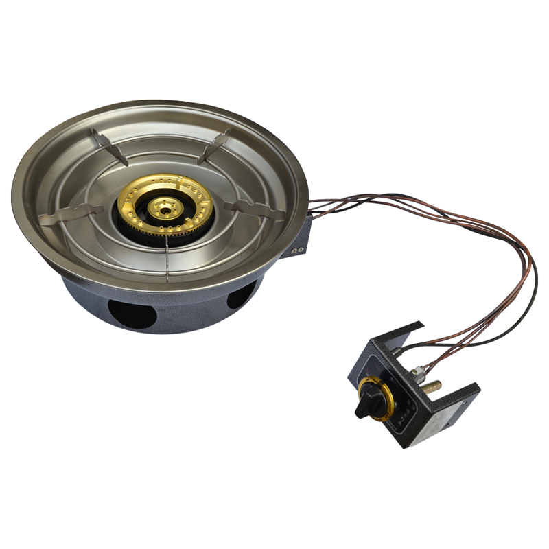 SZY‑360E korean gas hot pot burner with external separate control knob